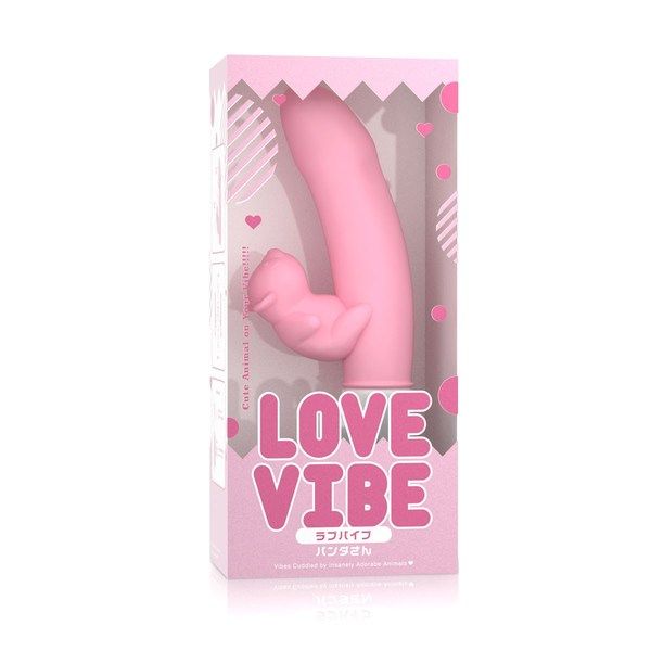 A simple and cute vibe that you can recommend to those who h... SSI - Love Vibe Panda - Pink photo-5