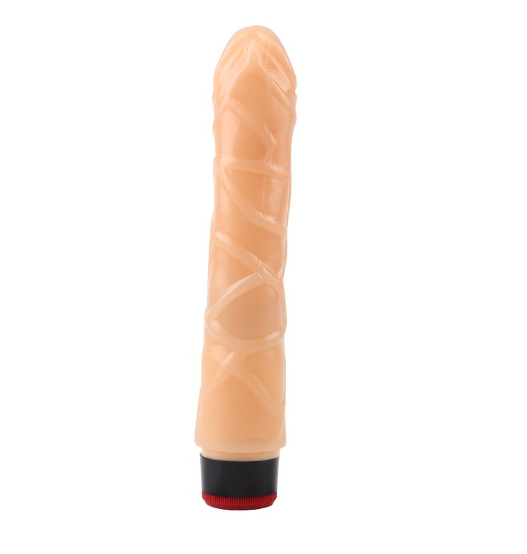 Material:TPR or T-Skin
Product Size:22cm.¢3.3cm
Product Weig... Chisa - 9" Vibe Cock Diam 3.3cm - Flesh photo-4