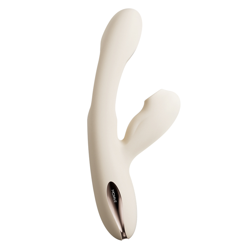 SVAKOM - Uneco Teasing APP G-spot Rabbit Vibrator - White