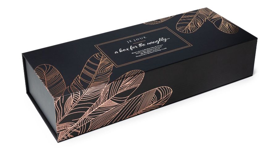 Beautifully packaged in our Je Joue rose gold feather design... Je Joue - Naughty Collection - Black photo-6