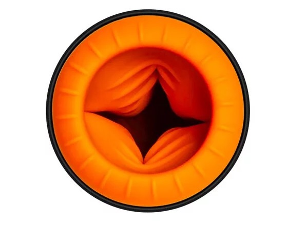 MyToys MyRocket Masturbation Cup is an innovative masturbati... MyToys - MyRocket - Black/Orange photo-3