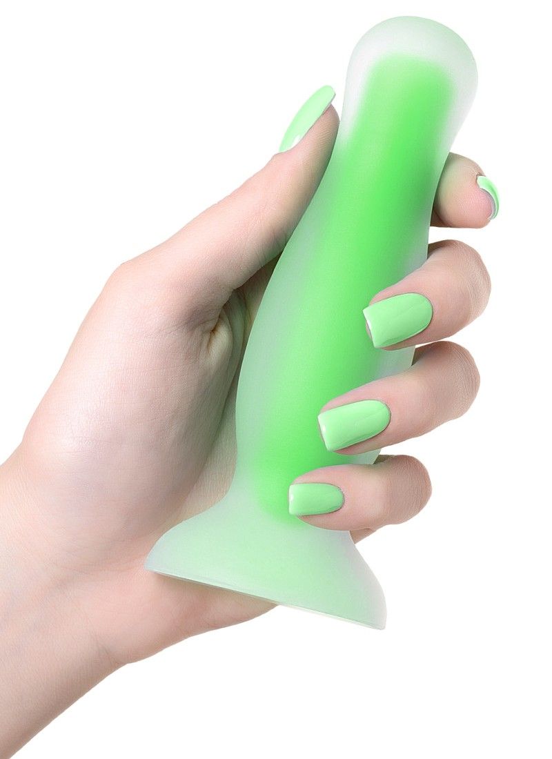 Glowing in the dark Mortimer Glow is your chance to go beyon... Beyond - Mortimer Glow Anal Plug - Green photo-2