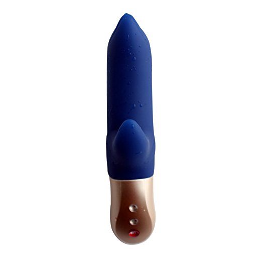 Just as you would expect from a dolphin, the DOLLY BI feels ... Fun Factory - Vibe Dolly Bi - Dark Blue photo-6