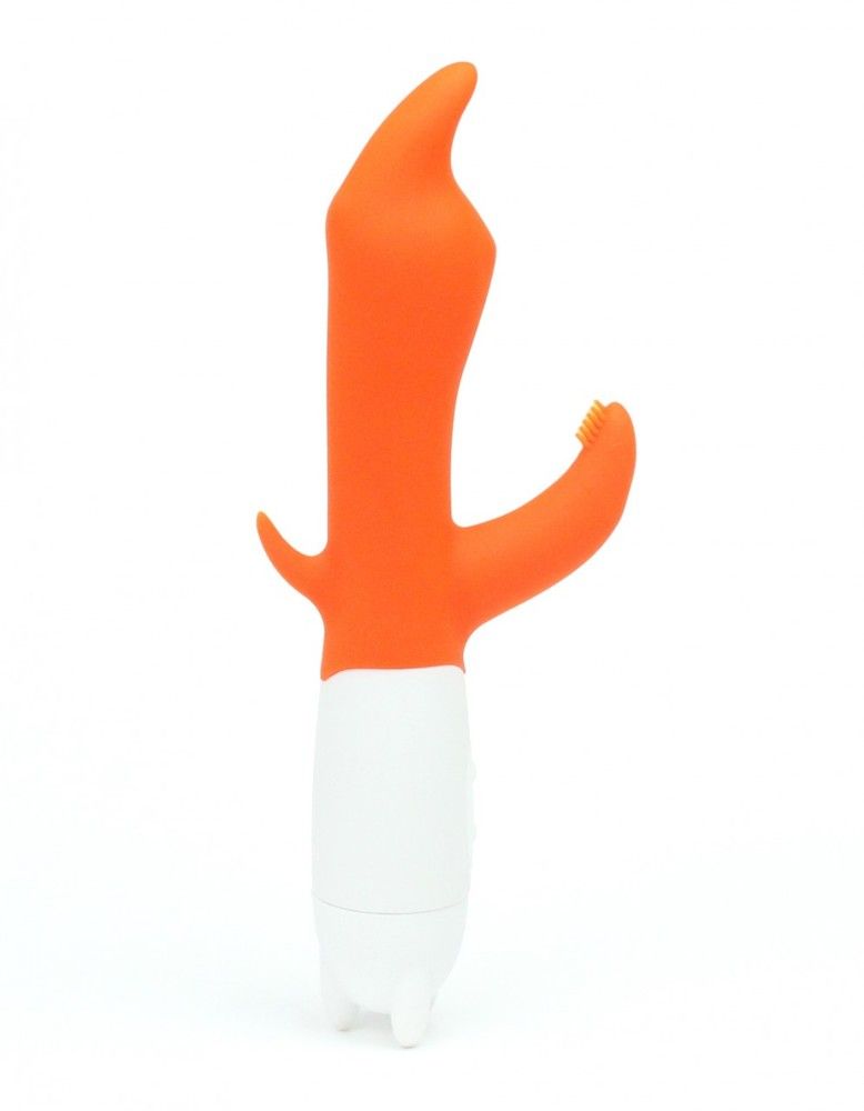 The Tokyo design mode is a g-spot massage with clitoris stim... Tokyo Design - Mode Rabbit – Orange photo