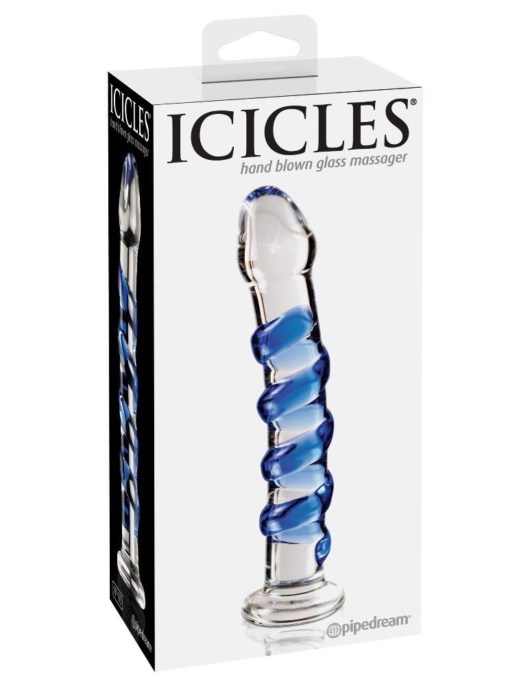 Elegant, upscale, and hand-crafted with amazing attention to... Icicles - Massager No.5 - Clear photo-5