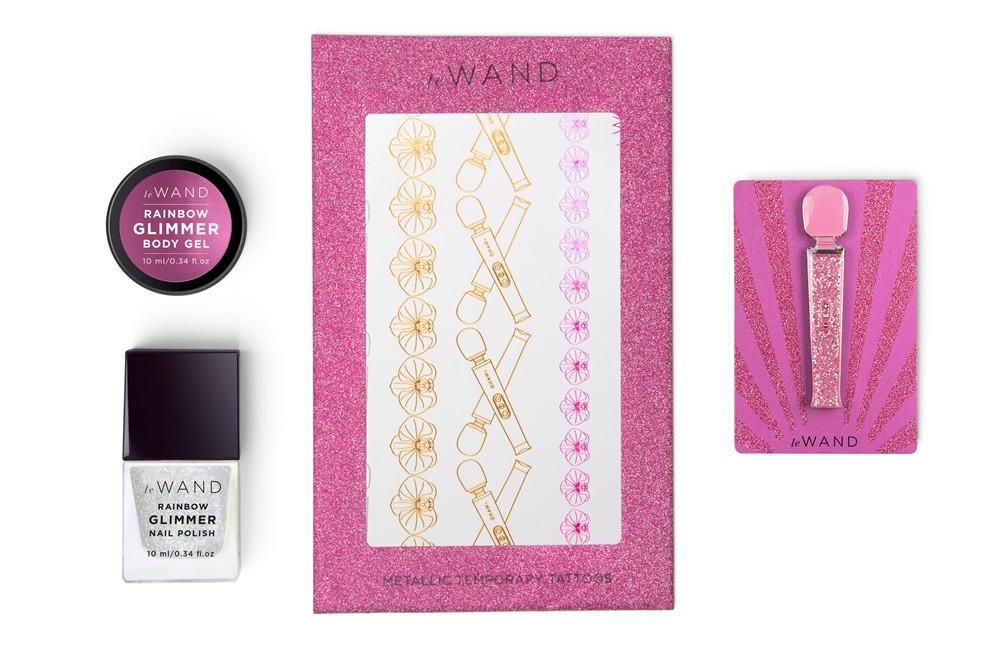 Winner of the prestigious Women’s Health FEMTECH Awards, All... Le Wand - All The Glimmers Set - Pink photo-10