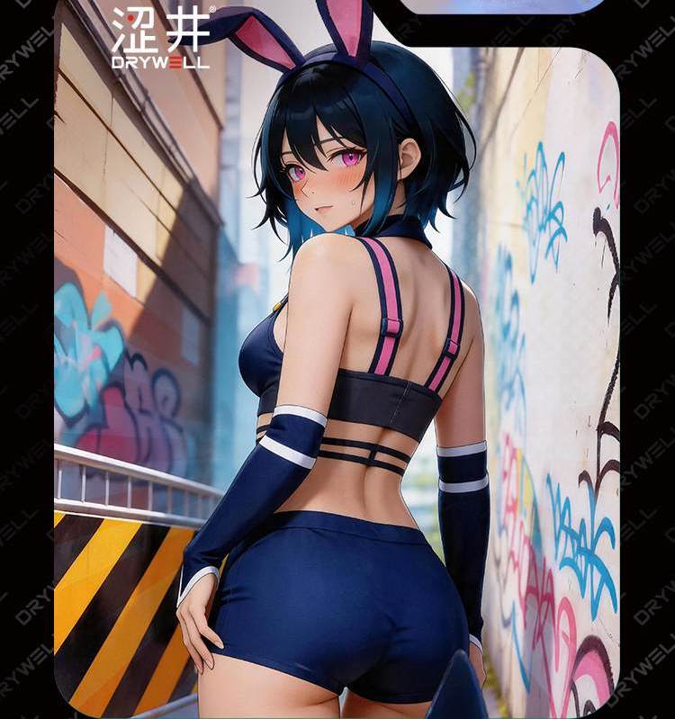 Drywell - C05 Anime Bunny Costume - Blue 照片