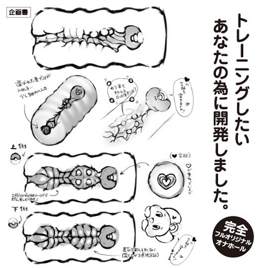 Pleasure & Training !!
Product size (mm) total length 150... Toysheart - R-18 Masturbator photo-7