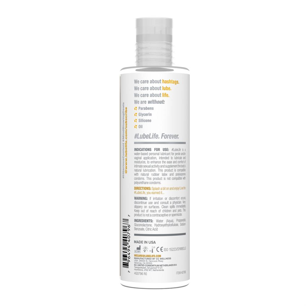 Water-Based Personal Lubricant enhances the pleasure, ease a... LubeLife - Water Based - 120ml photo-2