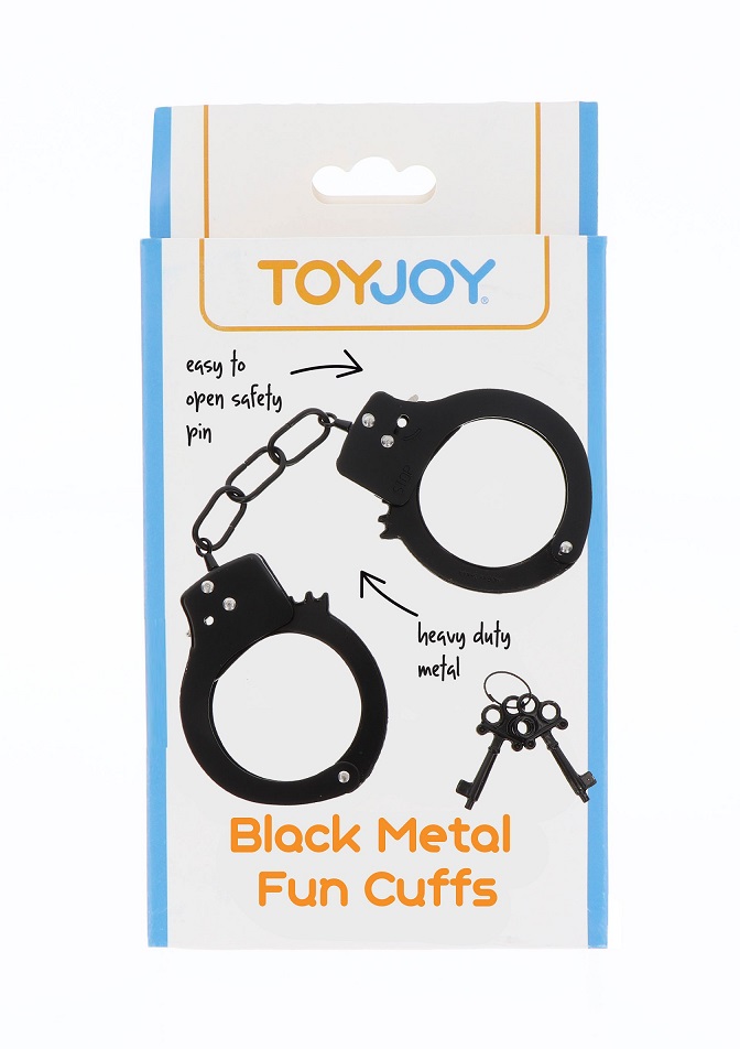 These metal handcuffs from TOYJOY are an absolute must-have ... ToyJoy - Classics Metal Handcuffs - Black photo-4