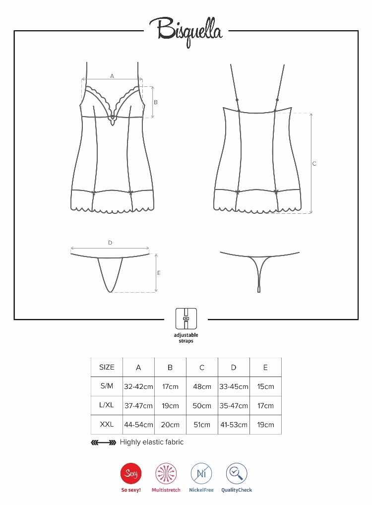 Would you like to tempt your man with seducing moves and inc... Obsessive - Bisquella Chemise & Thong - White - XXL photo-5