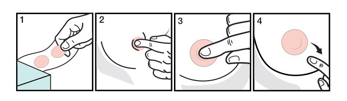 Red Container - You Can Do It Nipple Cover 100's Pack photo-3