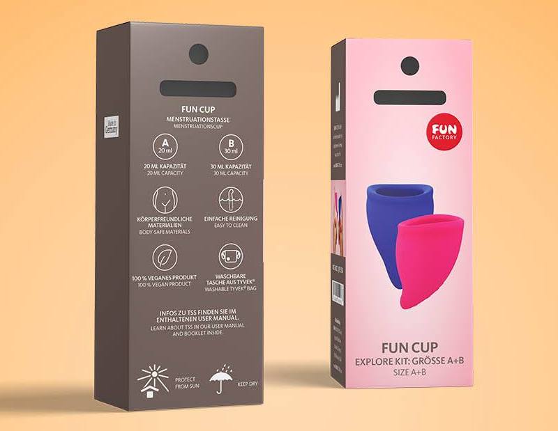 Menstrual cup: your hassle-free period.
Never ask a str... Fun Factory - Fun Menstrual Cup Explore Kit photo-10