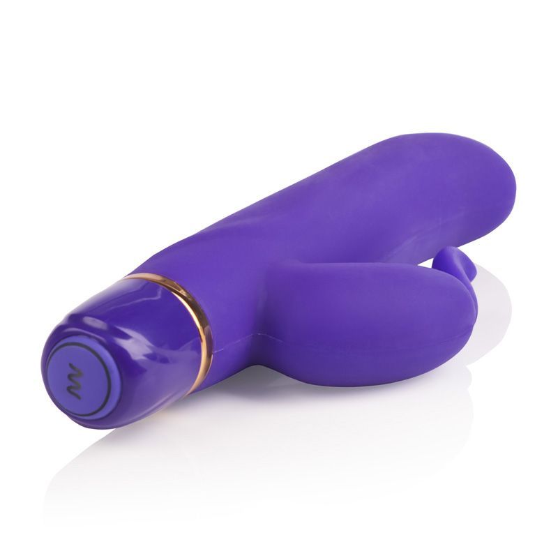 Entice Lillian will thrill you with its smooth and silky dua... CEN - Entice Lillian Rabbit Vibrator - Purple photo-4