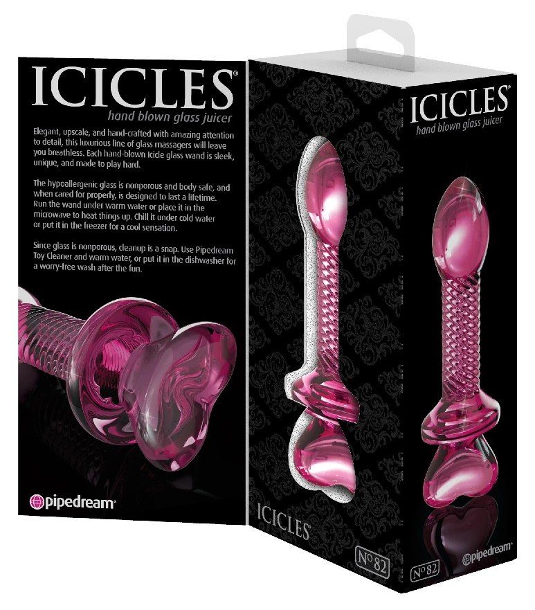 Elegant, upscale, and hand-crafted with amazing attention to... Icicles - Massager No 82 - Pink photo-4