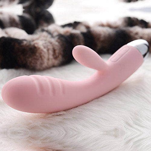 Barbara is designed with three ribs at the vibrating head, w... SVAKOM - Barbara Ridged Rabbit - Pale Pink photo-14