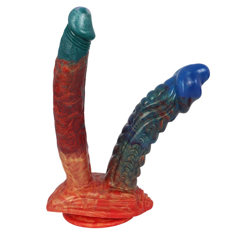 U-shaped double-headed simulation penis, tenacious vitality ... FAAK - Tenacious Double Dildo - Ambilight photo-6