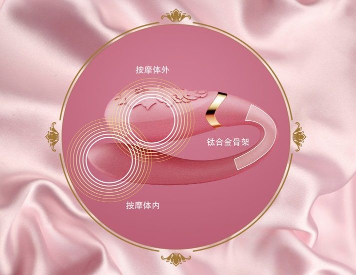 愿你如Fanfan公主一样幸福是设计这款产品的初衷成熟中略带可爱本体和遥控器的同步震动让你的频率他能知道让爱在缠绵中升华... Zalo - Fanfan可实体摇控 & APP控制情侣套装振动器 - 粉红色 照片-16