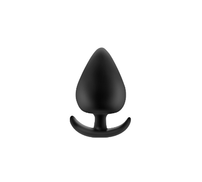 MT - Mushroom Anal Plug 67x35mm - Black photo