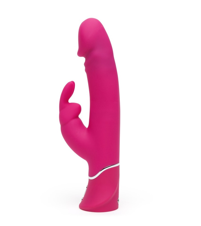 Happy Rabbit - Realistic Rabbit Vibrator - Pink photo-4