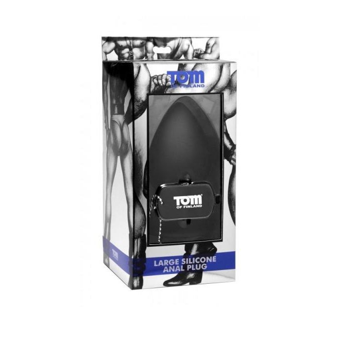 Tom Of Finland Anal Plug Large Silicone Black.
This classic... TOF - Large Silicone Anal Plug photo-12
