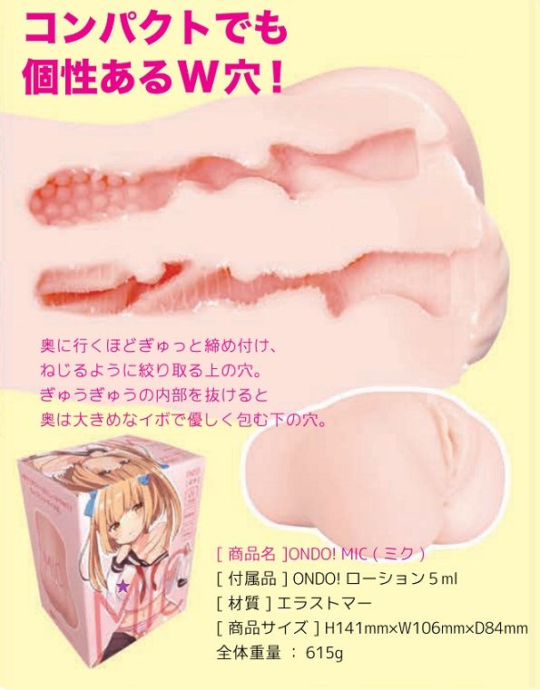 Ondo - MIC Hip Masturbator Vagina and Anal photo-9