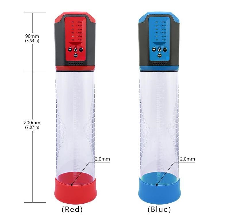 Canwin - Penis Auto Pump - Red photo-6