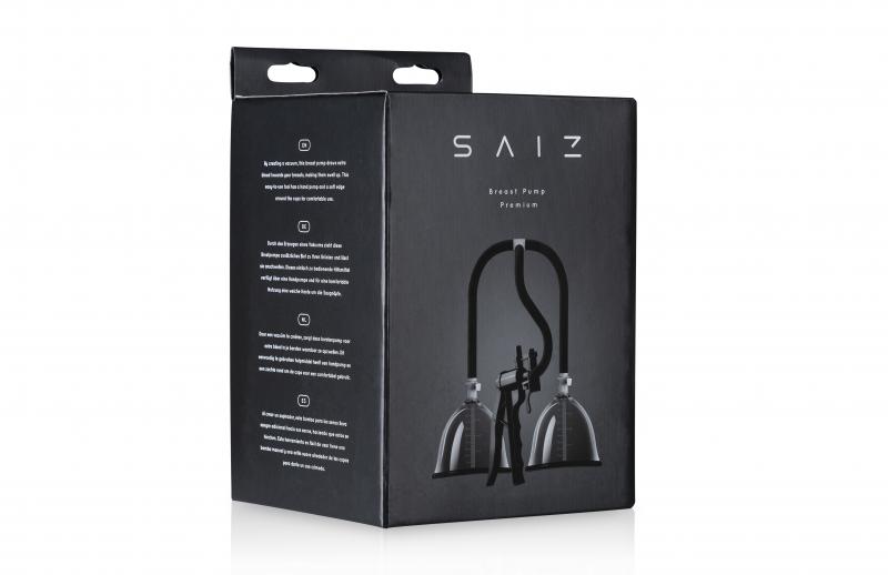 Go for bigger breasts and make your dreams come true with a ... Saiz - Breast Pump Premium - Black photo-2