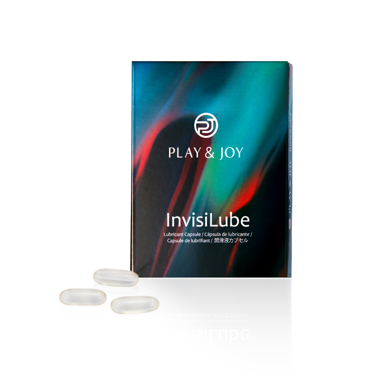 Play & Joy - InvisiLub Capsules Silicone Basic 10's Pack