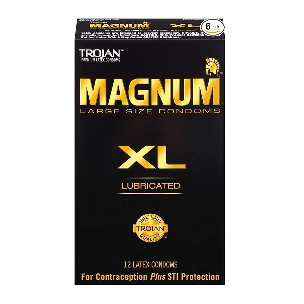 Trojan - Magnum XL Extra Large 64/58mm 12's Pack