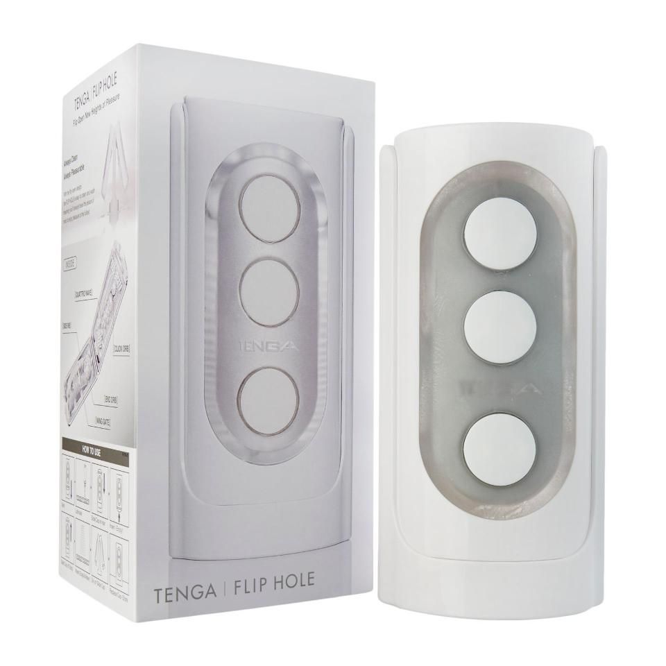 Utilization of TENGA's pioneering Flip-style technology has ... Tenga - Flip Hole Masturbator - White photo-17