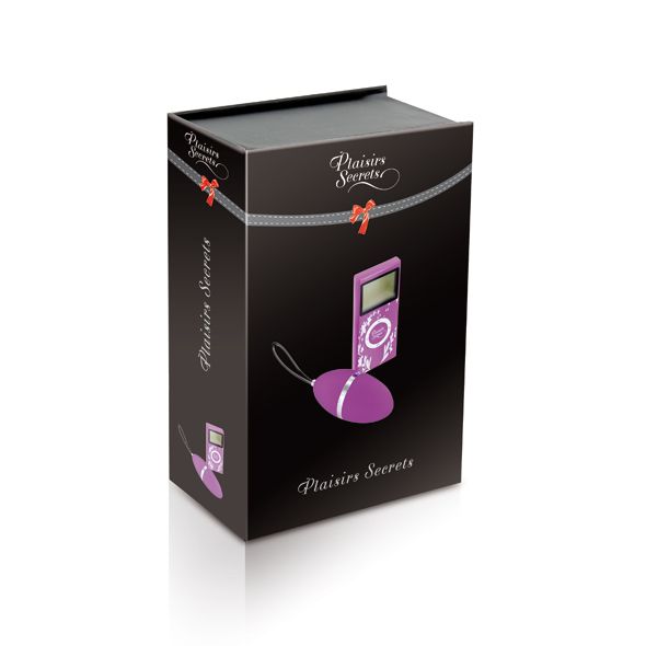 An incredible sex toy which promises to take you out of the ... Plaisirs Secrets - Vibrating Egg - Purple photo-2