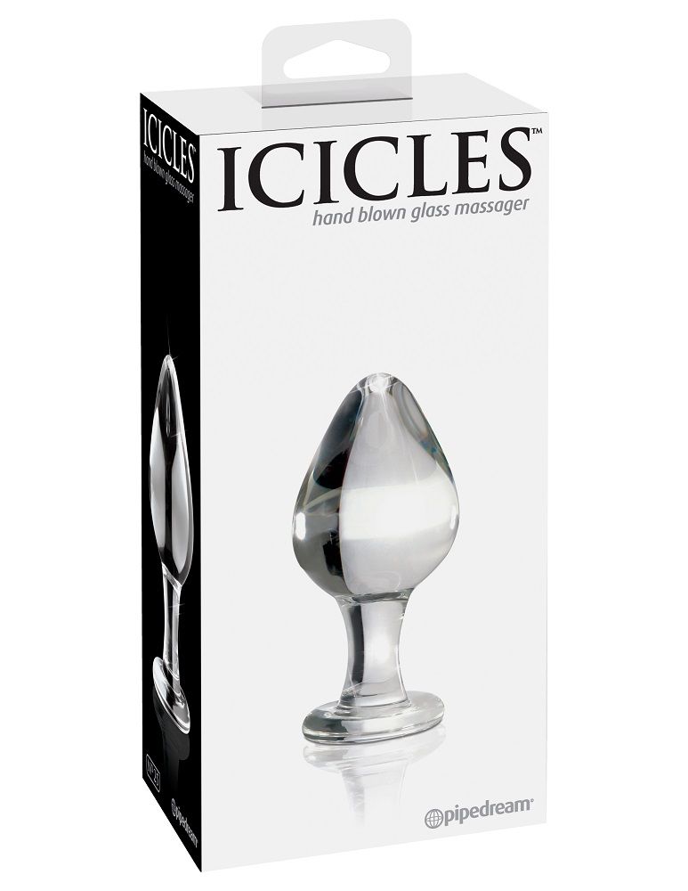 Elegant, upscale, and hand-crafted with amazing attention to... Icicles - Massager No.25 - Clear photo-4