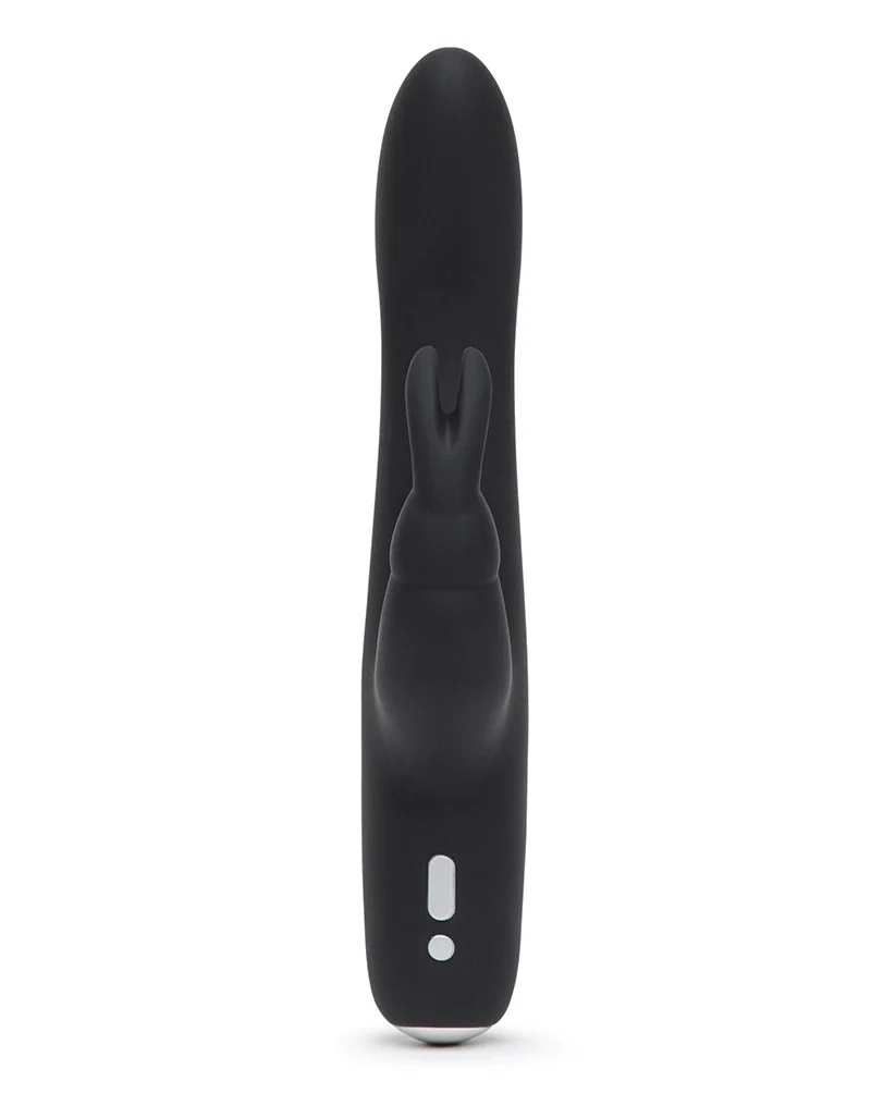 Fifty Shades of Grey - Greedy Girl Slimline Rabbit Vibrator - Black photo-5