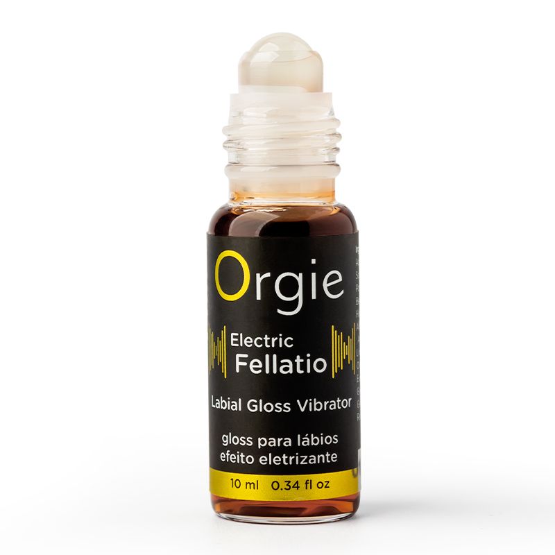 Arousal lip gloss for kissing and oral sex formulated with a... Orgie - Electric Fellatio Lip Gloss - 10ml photo-3