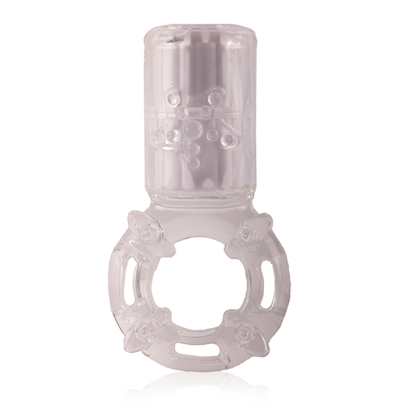 The luxurious, accessibly-priced Charged line is proud to in... The Screaming O - Big Omg Vibro Ring - Clear photo-2
