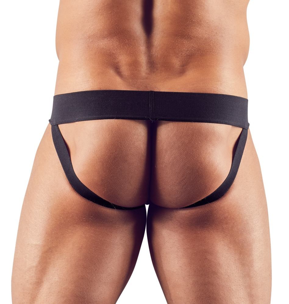 Very revealing!
The best asset is shown off when this jockst... Svenjoyment - Net Jockstrap - Black - M photo-5