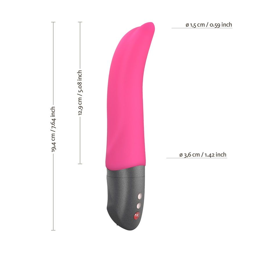 We’ve taken a classic FUN FACTORY shape and revamped it with... Fun Factory - Diva Dolphin - Pink photo-6