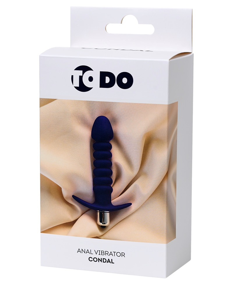Relief stem and removable vibration bullet
Battery 1xAAA
Ma... ToDo - Condal Anal Vibe - Purple photo-8