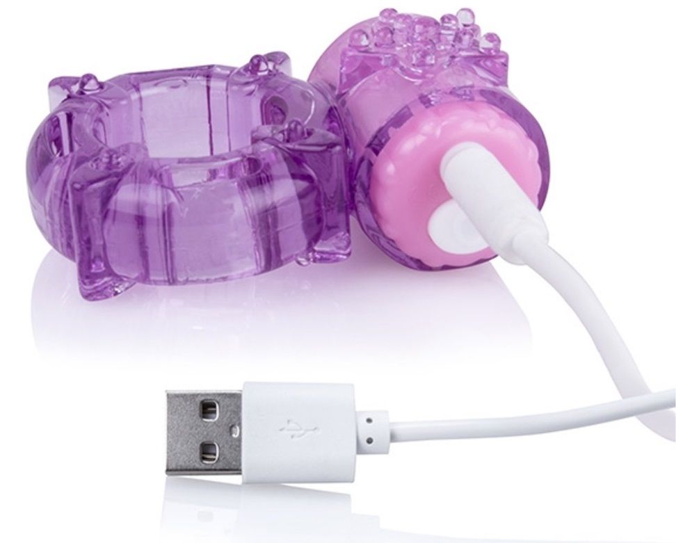 The luxurious, accessibly-priced Charged™ line is proud to i... The Screaming O - Charged Big O - Purple photo-4