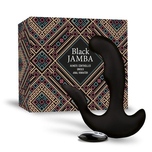 This anal vibrator and G-spot/clitoris stimulator be used by... Feelztoys - Black Jamba Anal Vibrator photo-8