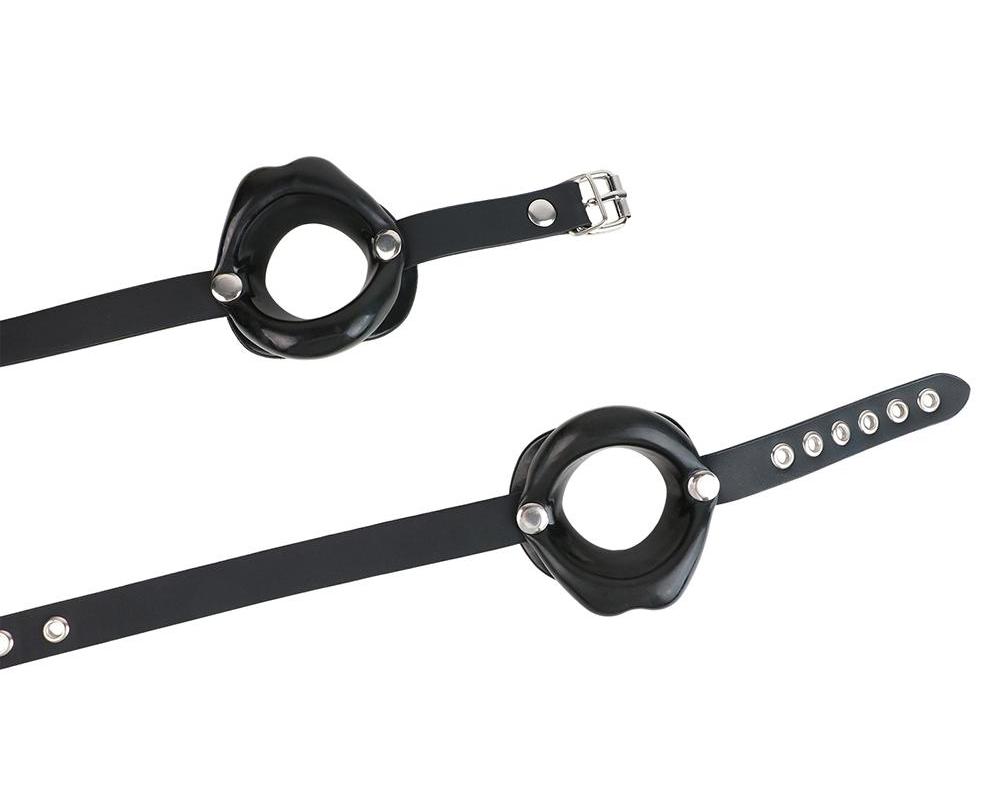 FAAK - Lips Nipple Clamps - Black 照片-10