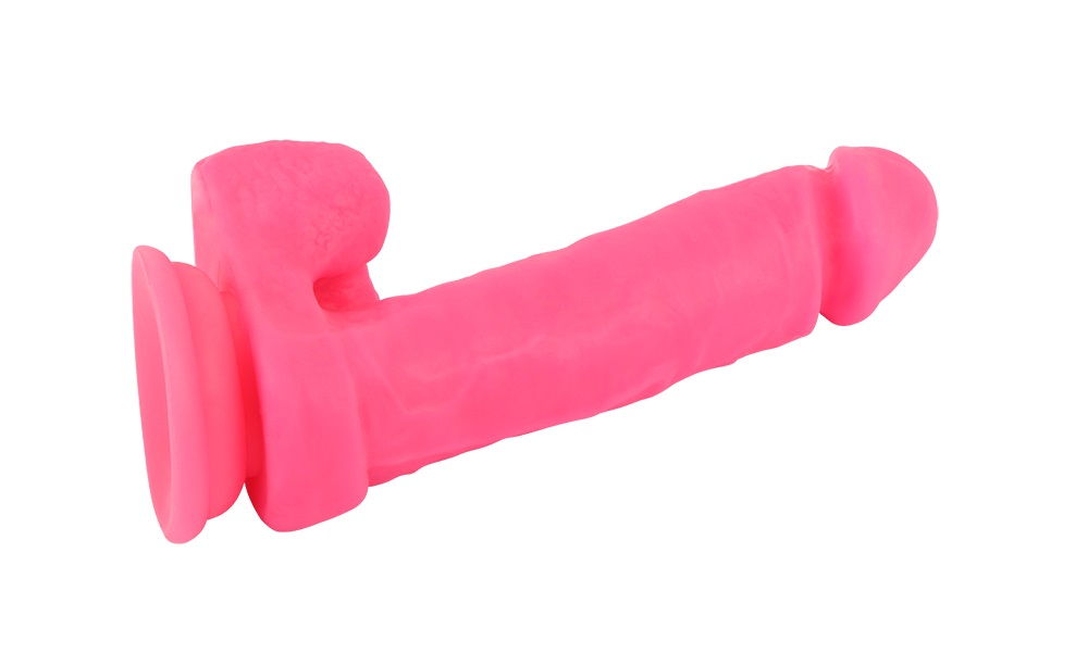 Chisa - 8.2" Fashion Dude Neo Dildo - Pink photo-4