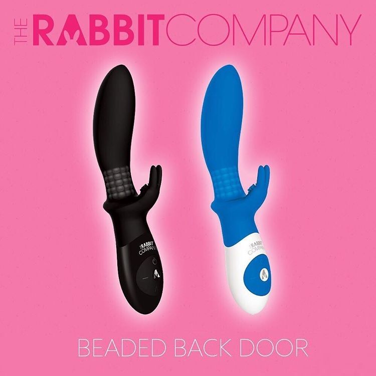 The Backdoor Beaded Rabbit is the only prostate massager to ... TRC - The Beaded Backdoor Rabbit - Sapphire Blue photo-6