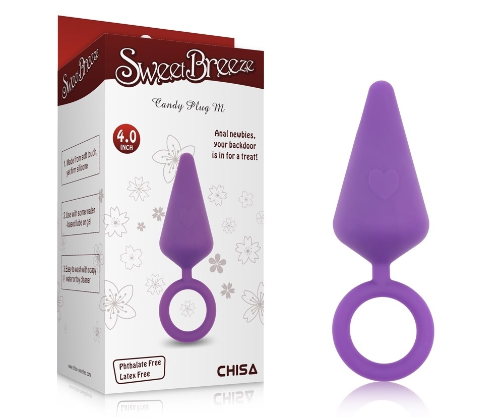 Easy Loop Base, Phthalates Free, Smooth Satin Finish.
Mate... Chisa - Candy Plug M - Purple photo-5