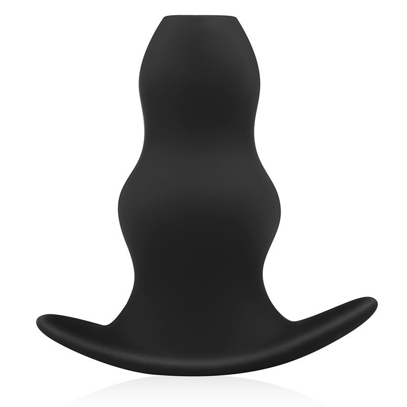 The BUTTR Hollow Butt Plug completely exposes the most intim... BUTTR - Foxhole Hollow Butt Plug - Black photo-3
