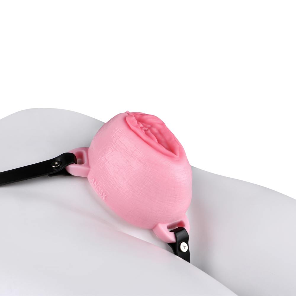 Material: Platinum silicone
Insert length: 4.9cm
Inner leng... FAAK - Sissy Chastity Cage w Belt - Black photo-5
