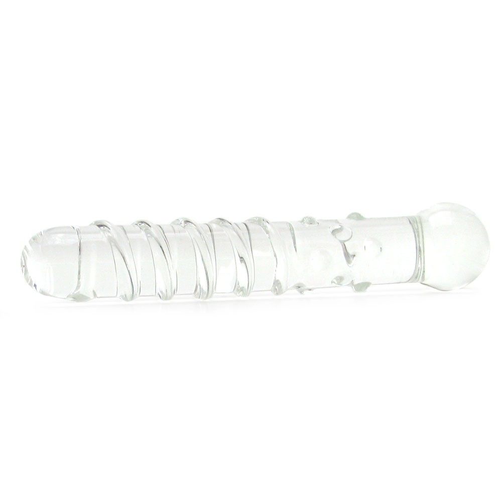 The Callisto Clear Glass Dildo features a minimal design for... Glas - Callisto Clear Glass Dildo photo-4