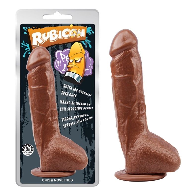 Chisa - 9.9″ Dildo - Brown photo-3