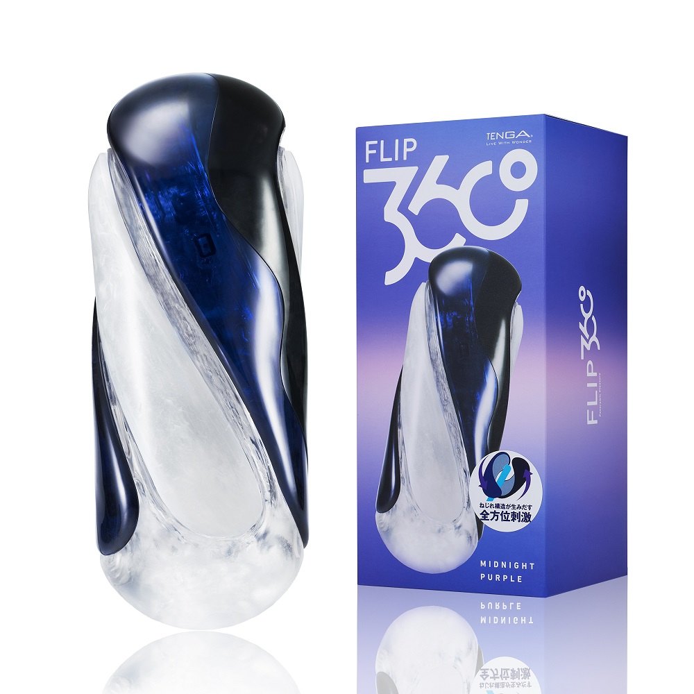Tenga - Flip 360 Masturbator - Midnight Purple 照片-12